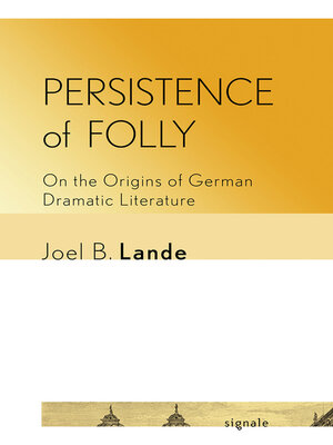 cover image of Persistence of Folly